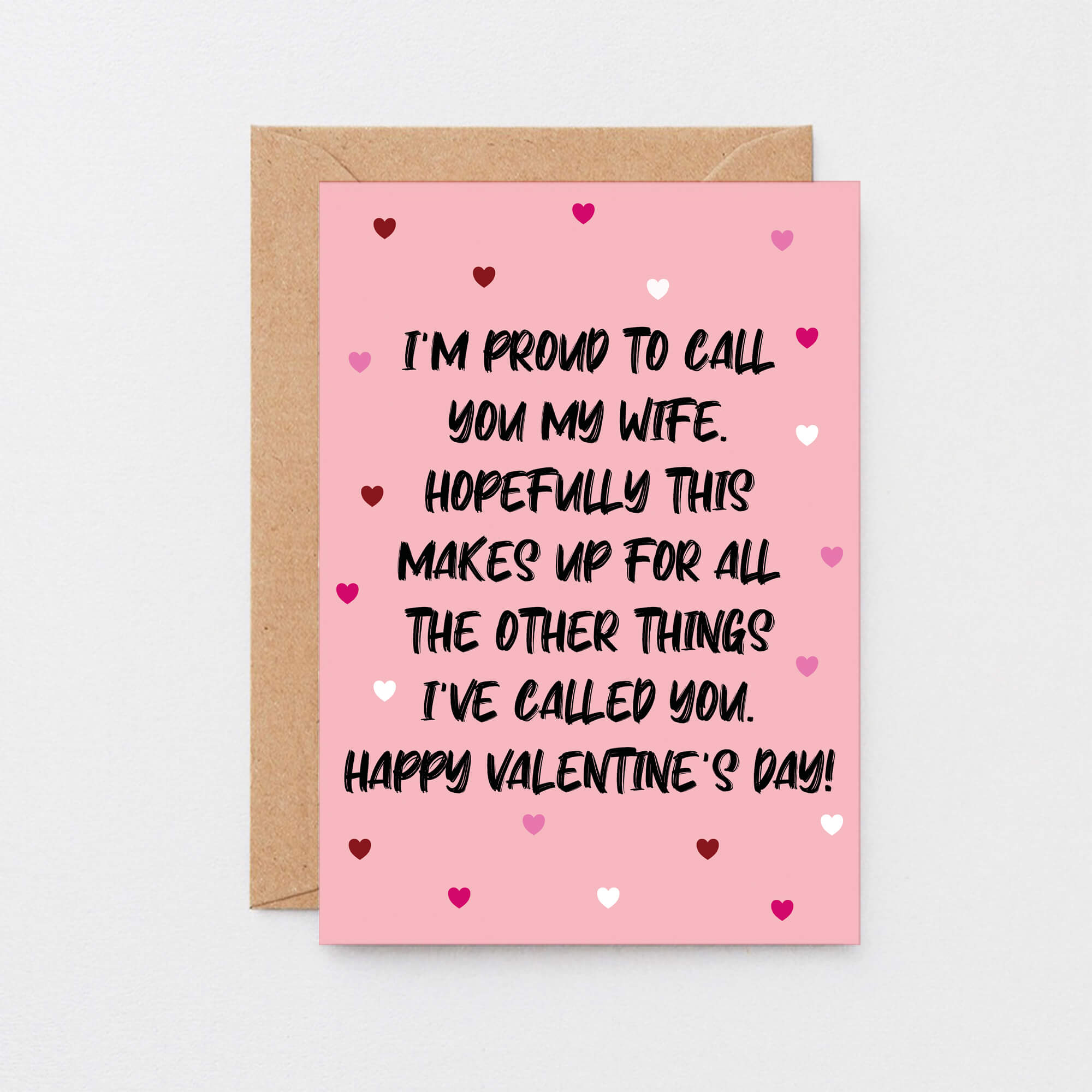 Valentine store card wife