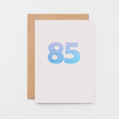 85 Years Card by SixElevenCreations. Product Code SE4067A6