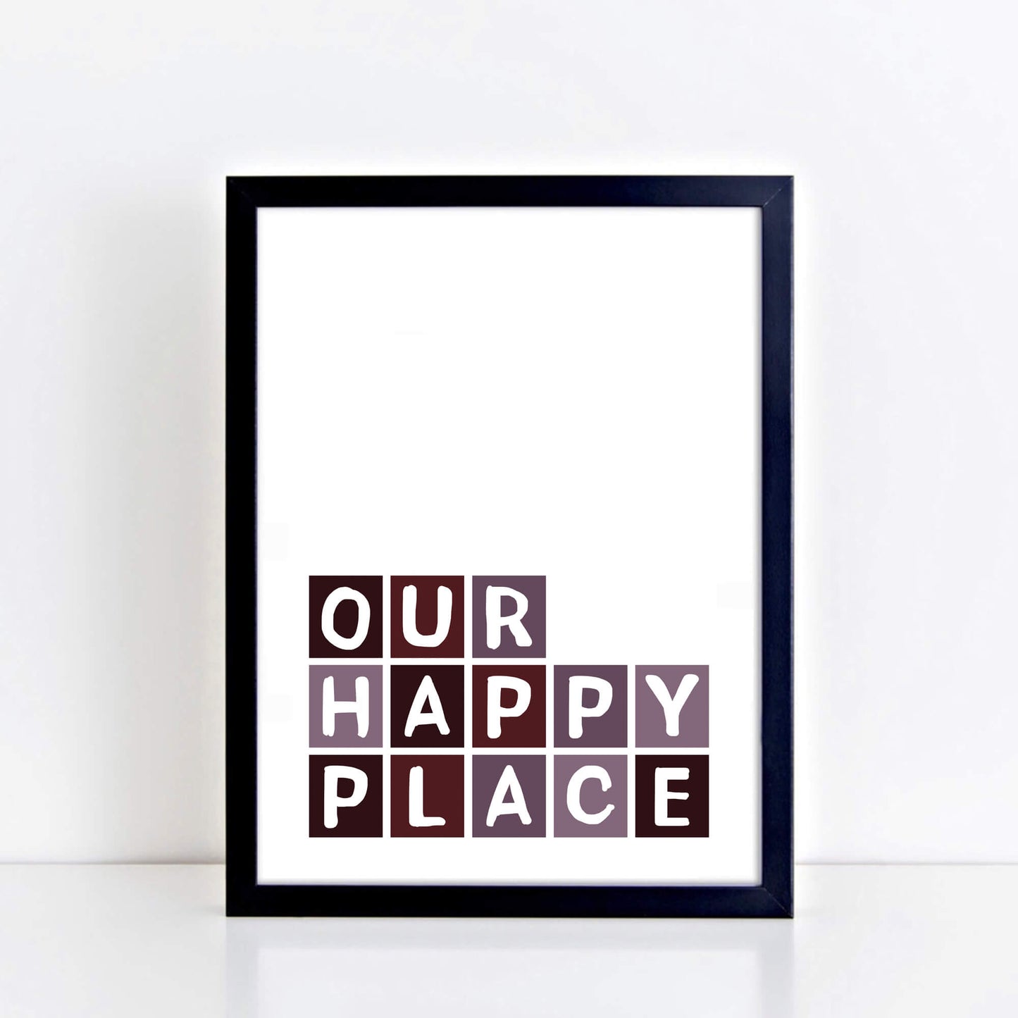 Our Happy Place Print by SixElevenCreations Product Code SEP0056