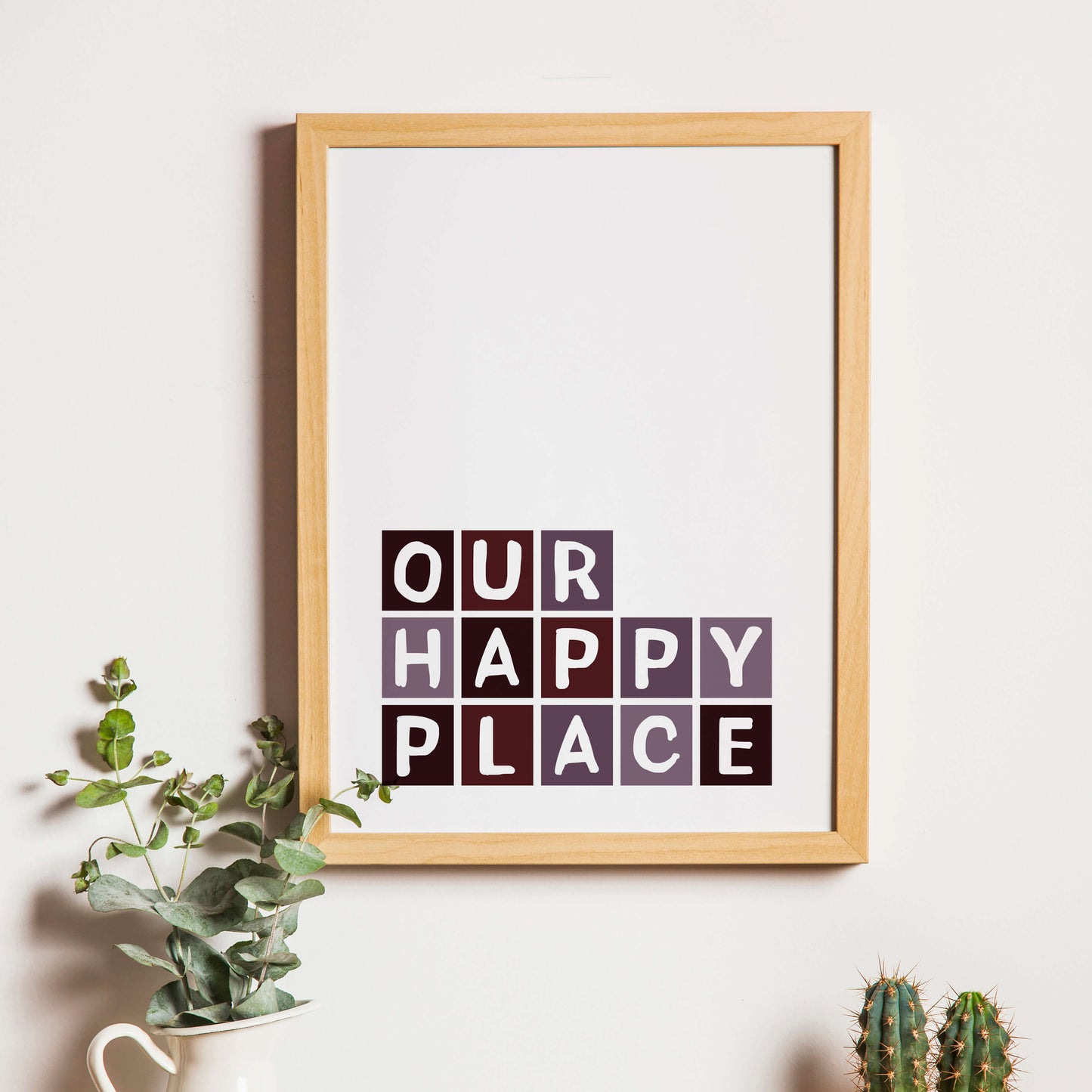 Our Happy Place Print by SixElevenCreations Product Code SEP0056