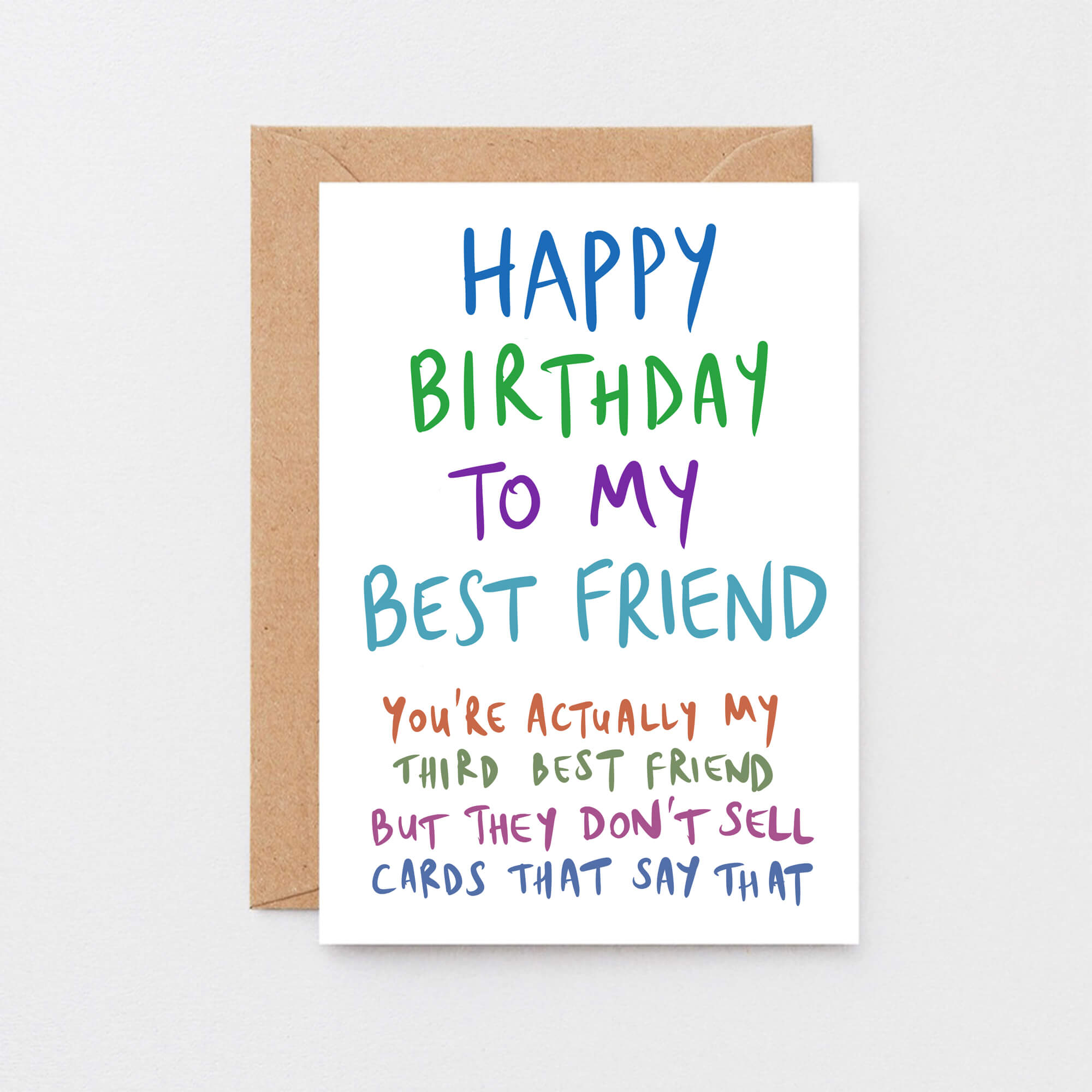 Card for best friend on 2024 her birthday