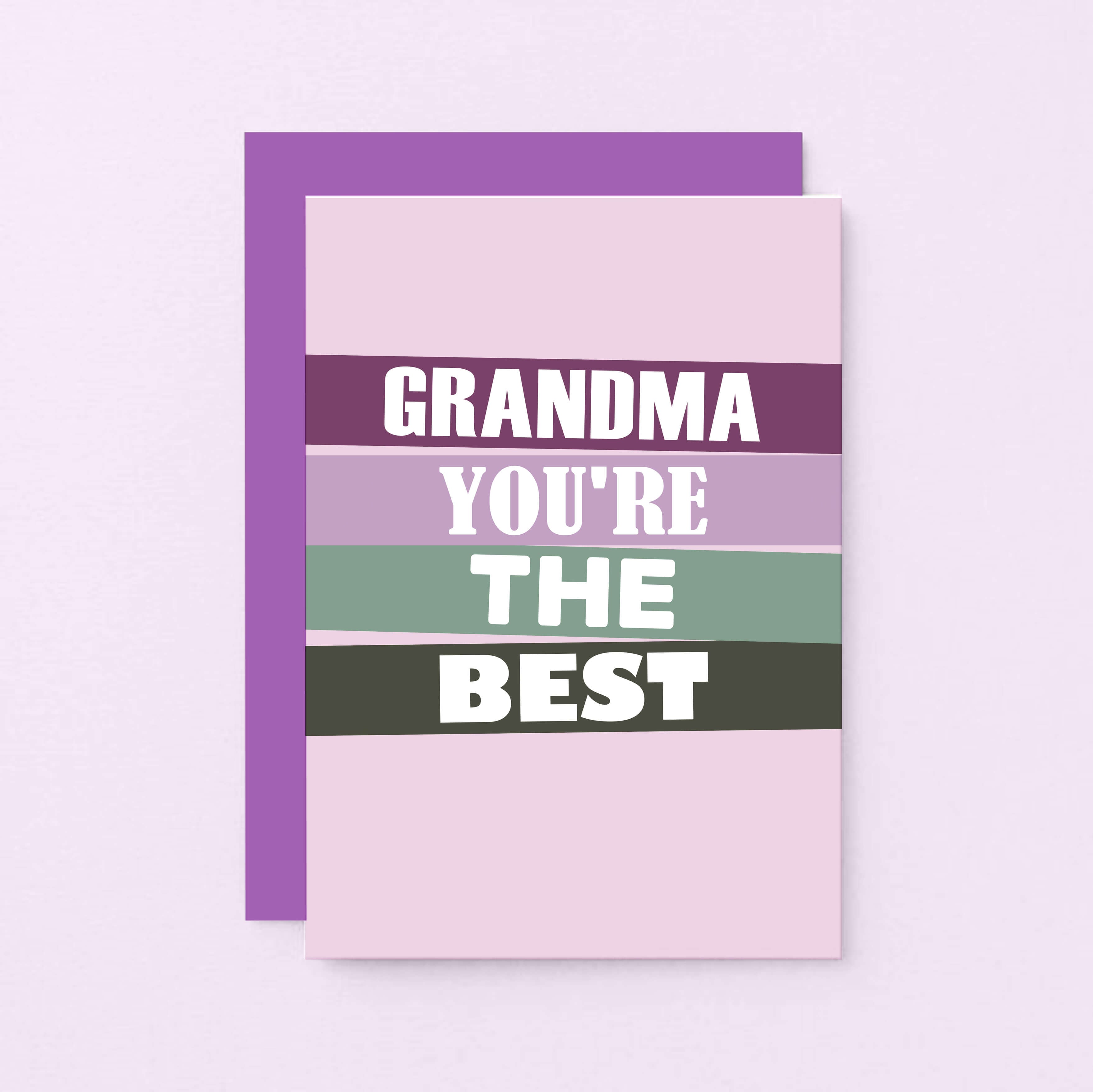 Birthday Card For Grandma, Mother's Day Card