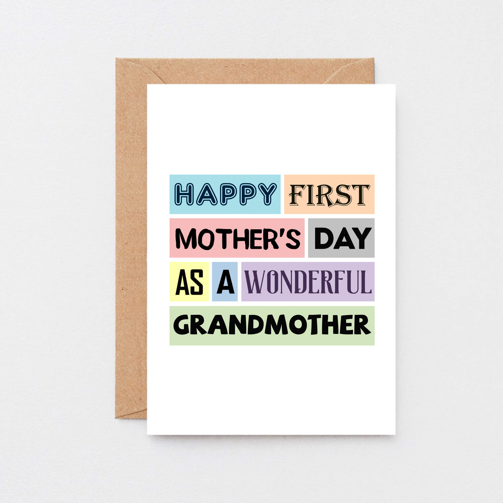 Happy first grandmother's store day