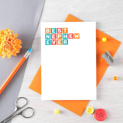 Best Nephew Ever Card by SixElevenCreations. Product Code SE0363A6