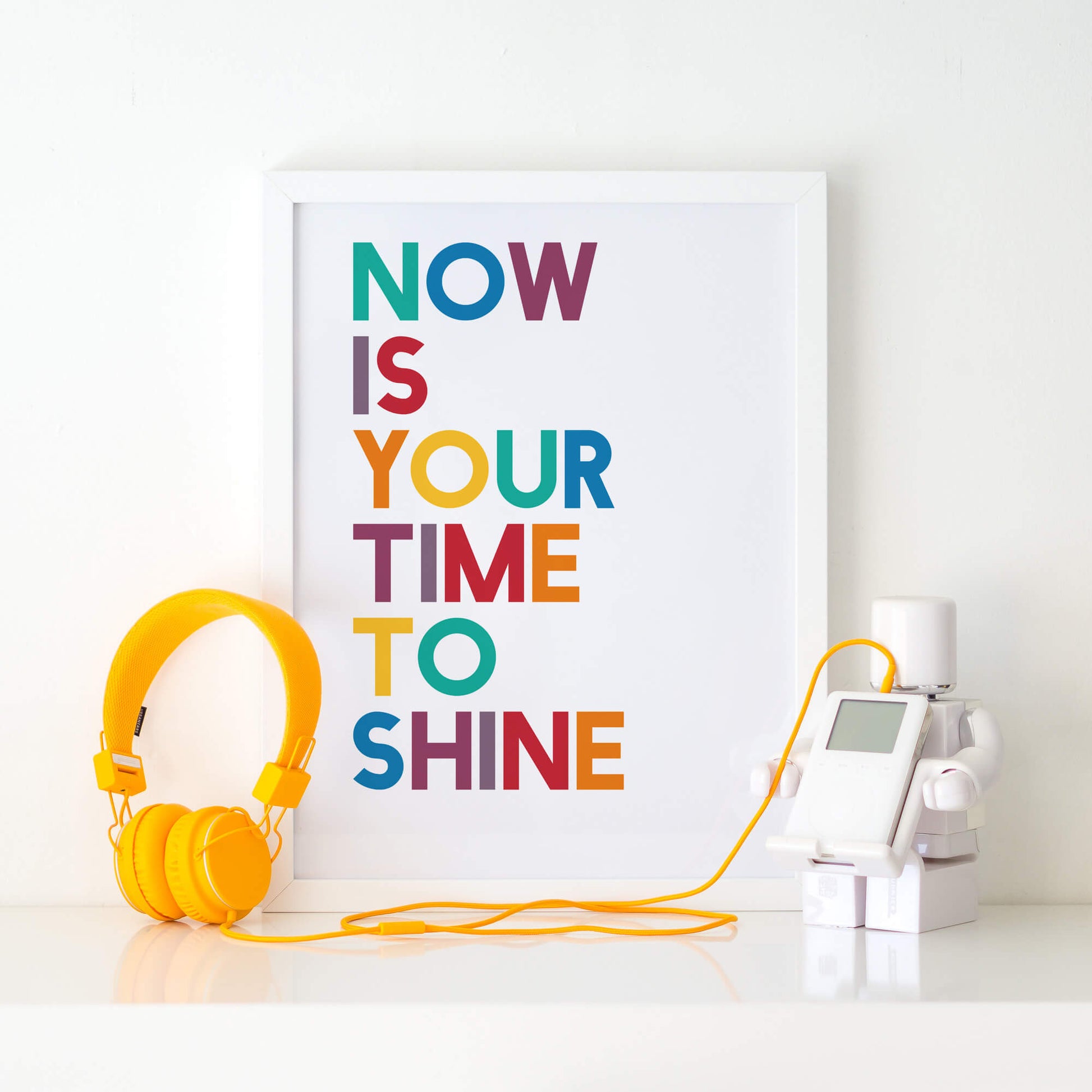 Now Is Your Time To Shine Print by SixElevenCreations. Product Code SEP0211