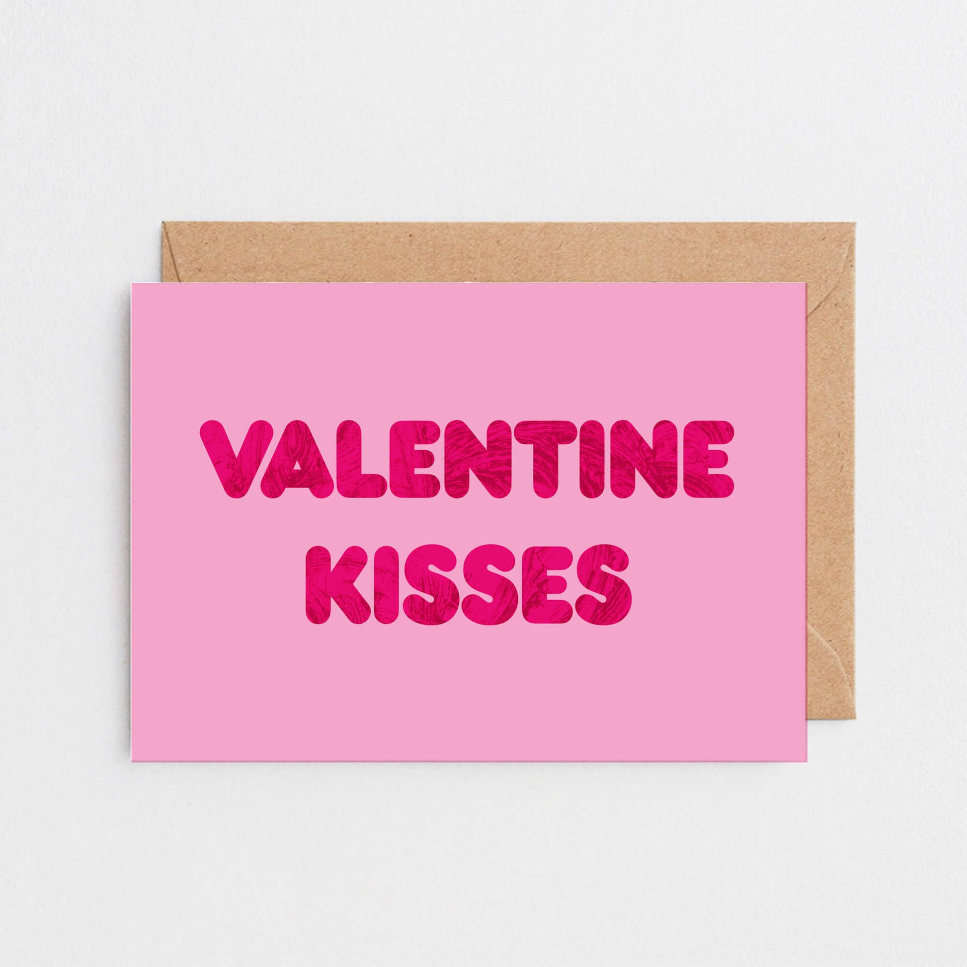 Valentine Kisses Card by SixElevenCreations. Product Code SEV0101A6