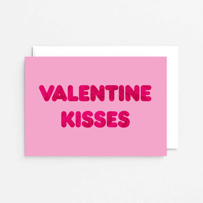 Valentine Kisses Card by SixElevenCreations. Product Code SEV0101A6