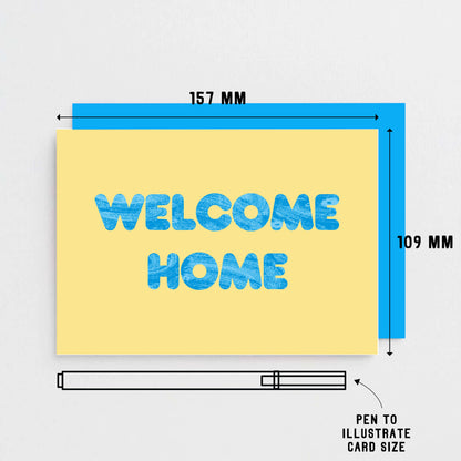 Welcome Home Card by SixElevenCreations. Product Code SE5110A6